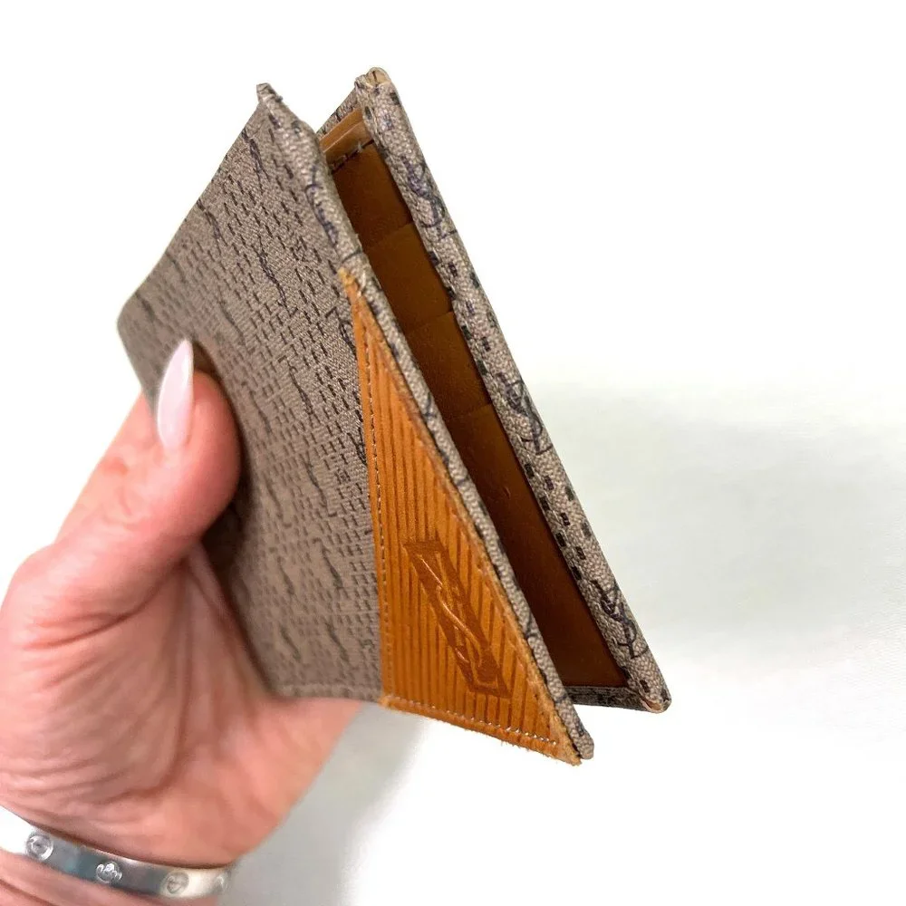 Auc YSL Vintage Monogram bi-fold wallet ID window - Picture 11 of 12